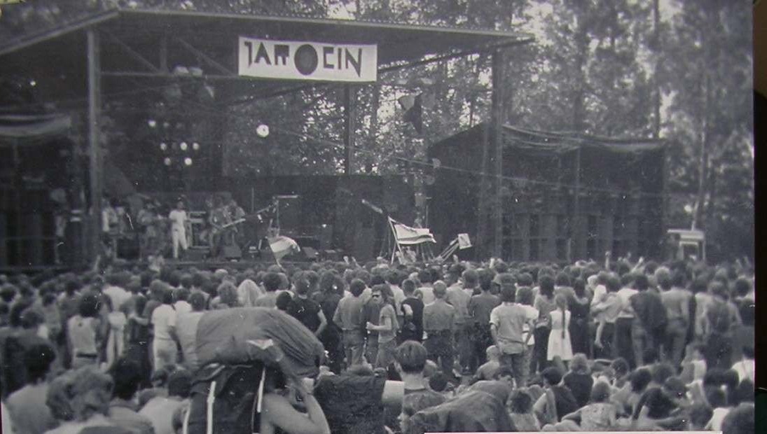 Jarocin 1986 — widok ogólny na estradę