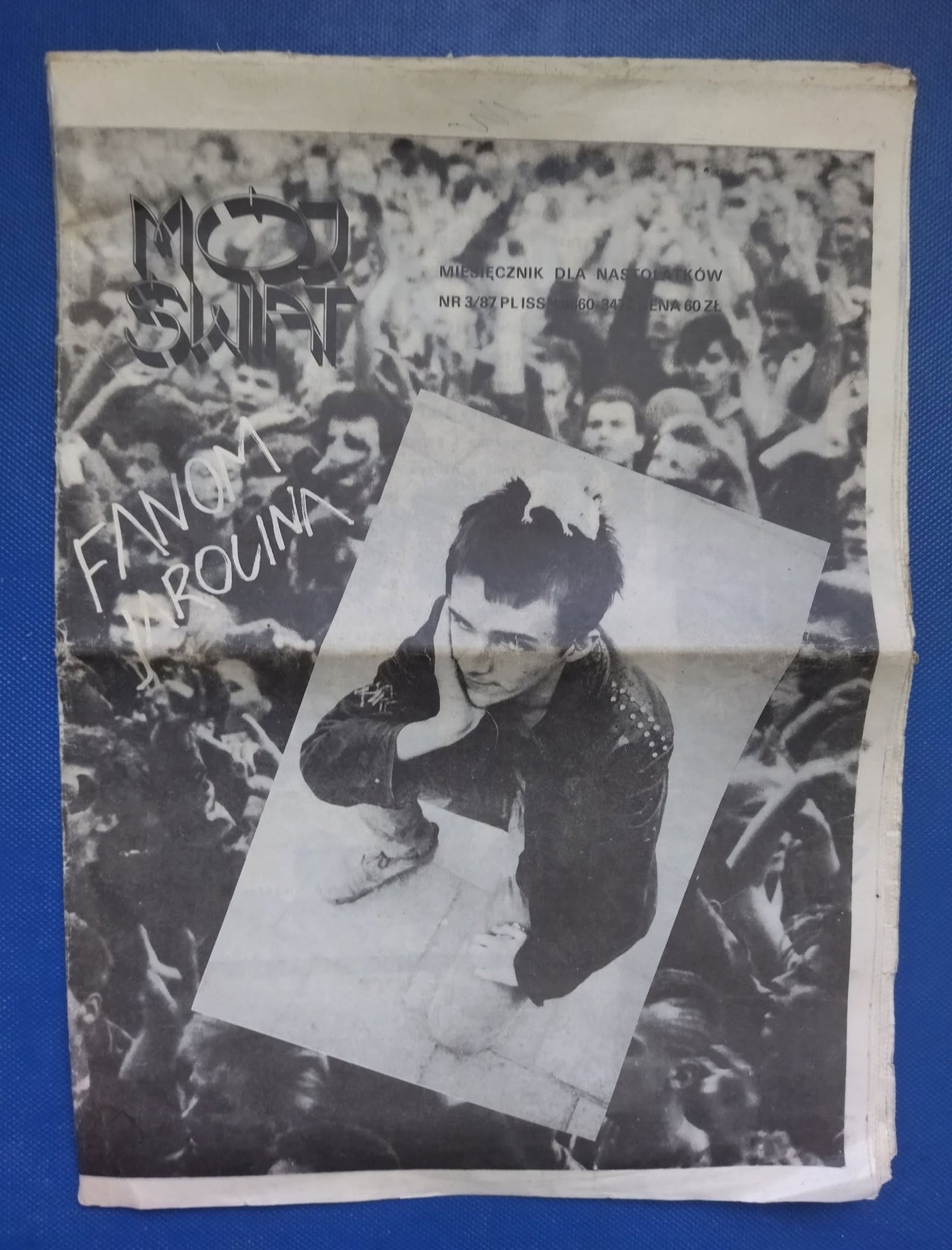 Okładka Mój Świat 3/87 - Fanom Jarocina