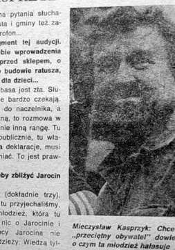 Mieczysław Kasprzyk - Rozgłośnia Harcerską, Jarocin 87