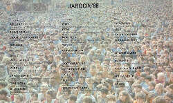 Jarocin 88 — LP, okładka tylna