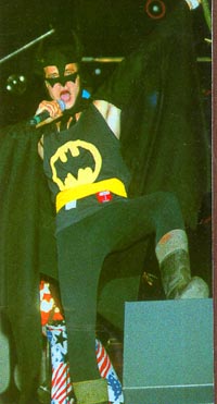 Paweł Kukiz (Piersi), Jarocin 93. Fot. Marta Dziubalska, BRUM 93/01